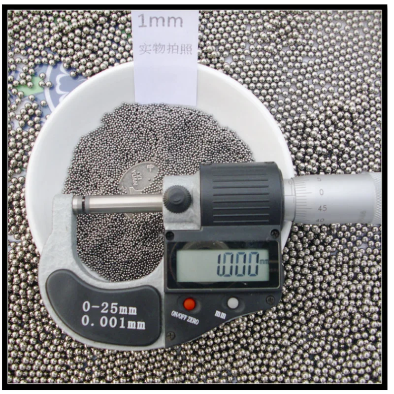 High precision G10 mini steel balls 0.8 1.2 1.588 1.5 2 2.381 2.5 2.778 3 3.175 3.5 3.969 4 4.5 mm GCR15 bearing Steel ball bead