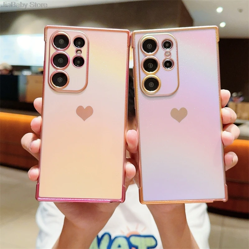Luxury Rainbow Liquid Phone Case With Camera Protection & Holder_voghion.com