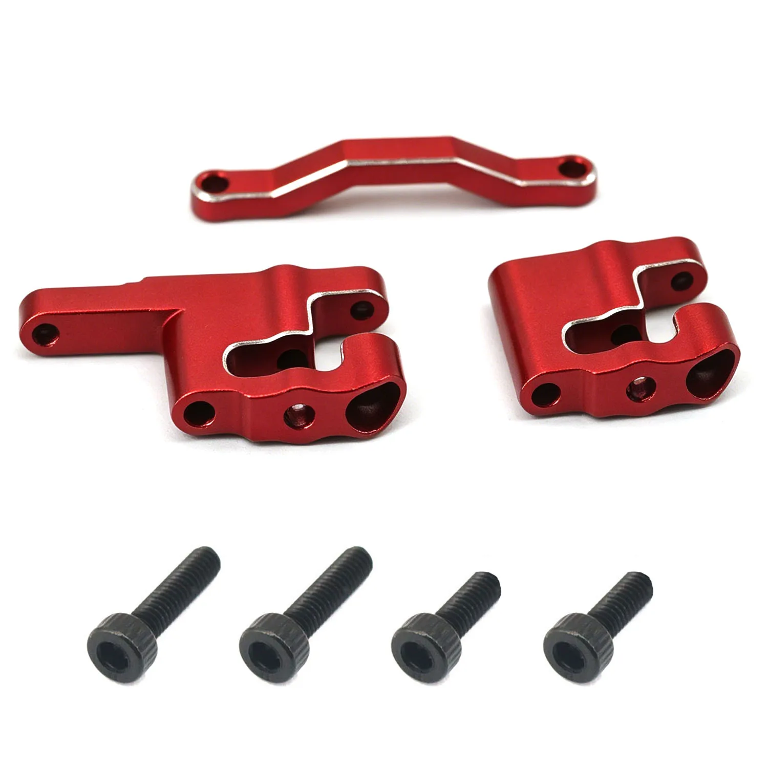 Pièces de mise à niveau RC : kit de direction en aluminium pour ARRMA Mini Kraton 3S, vue rapprochée