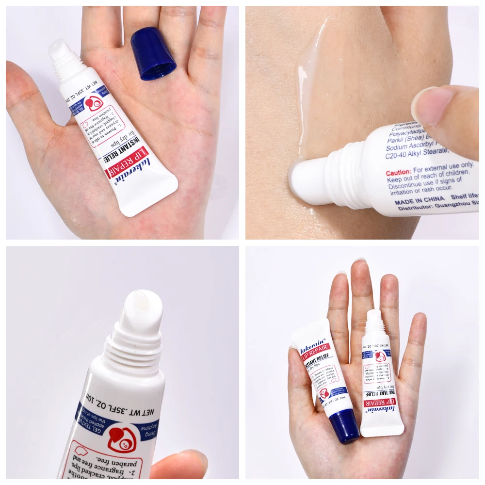Lip Balm 2pcs Moisturizing Lip Repair Gel For Dry Lips