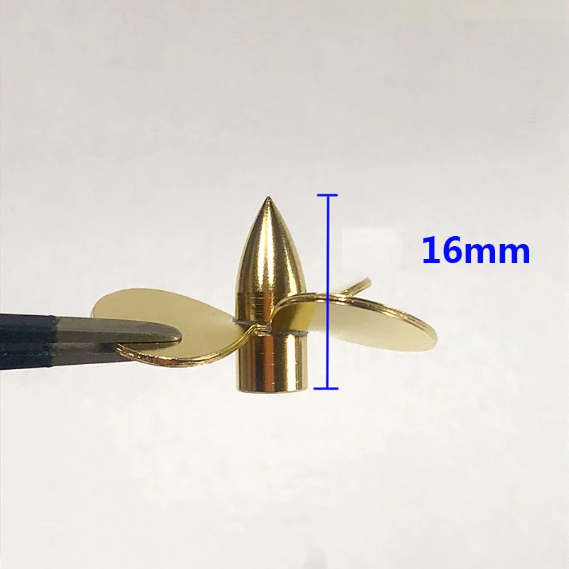 真鍮　プロペラ 真ちゅう製プロペラ直径2mm/3mm,26mm/28mm,3/5/7ブレード,静的変更