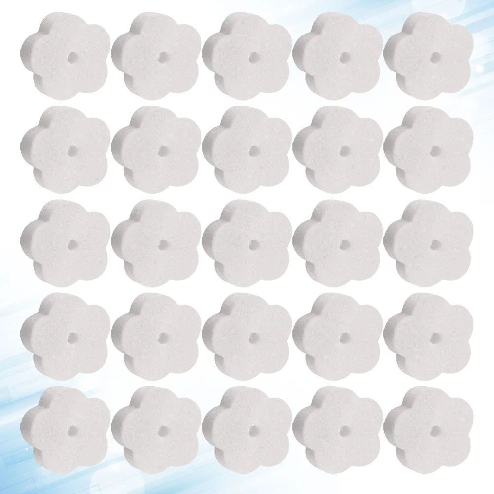 

24 Pcs Filter Sponge Oil Absorbing Swimming Pool Sponges Flower Shape Filting Tool