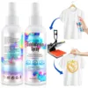 100ml Sublimation Spray Glue for Fabric Polyester Carton Blanks Tote Bag Super Print Adhesion & Quick Dry High Gloss Finish 2