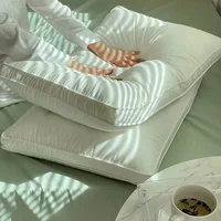1PC White Ultra Soft Bed Sleeping Pillow 48x74cm Cotton skin friendly pillow Hypoallergenic Machine Washable Bed Pillow 1