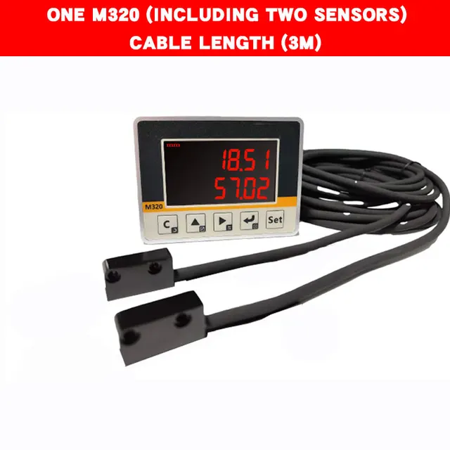 LP20E Digitalanzeige Mit Magnetsensor - Präzises 2-Achsen DRO System Für CNC Maschinen & Drehmaschinen