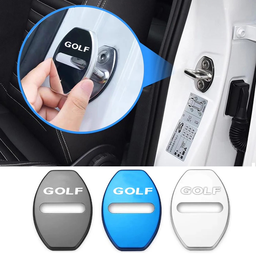 4 Pezzi Accessori Per Auto Coperture Per Serrature Per Porte Auto Custodia Per Serrature Per Porte Auto Car Styling Adatto Per Volkswagen Vw Golf 6 4 