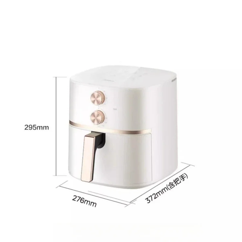 Midea 220V Air Fryer Household 5L Multifunctional Air Electric Fryer French Fries Machine Electric Oven All-in-one 6