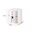 Midea 220V Air Fryer Household 5L Multifunctional Air Electric Fryer French Fries Machine Electric Oven All-in-one 6
