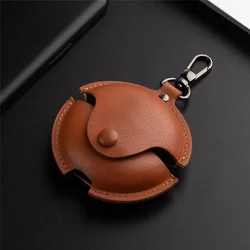 Premium Leather Protective Case for Bluetooth Headsets - Soft, Simple, Anti - drop Design (BROWN)
