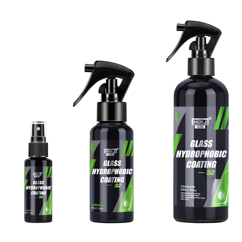 Anti-pioggia per vetro Auto rivestimento antiappannamento idrorepellente HGKJ S2 Windsreen Spray impermeabile accessori Auto