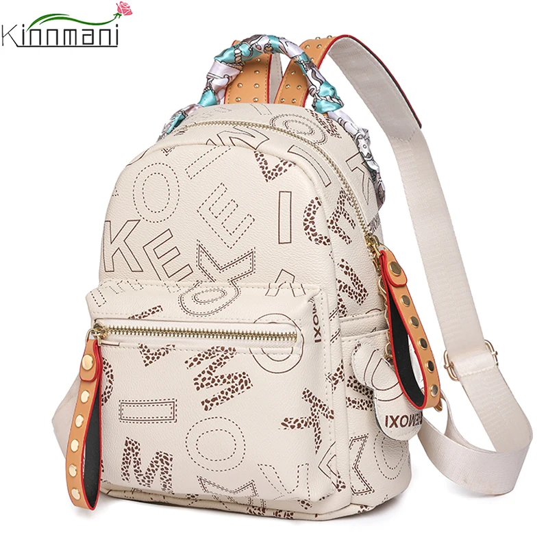 

Модный многофункциональный женский маленький рюкзак, роскошные брендовые рюкзаки для девочек, 2024, высококачественный кожаный дизайнерский женский рюкзак