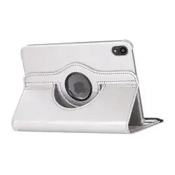 360 Degree Rotating Smart Cover Case for iPad(A16)11th11 2025 (Silver)