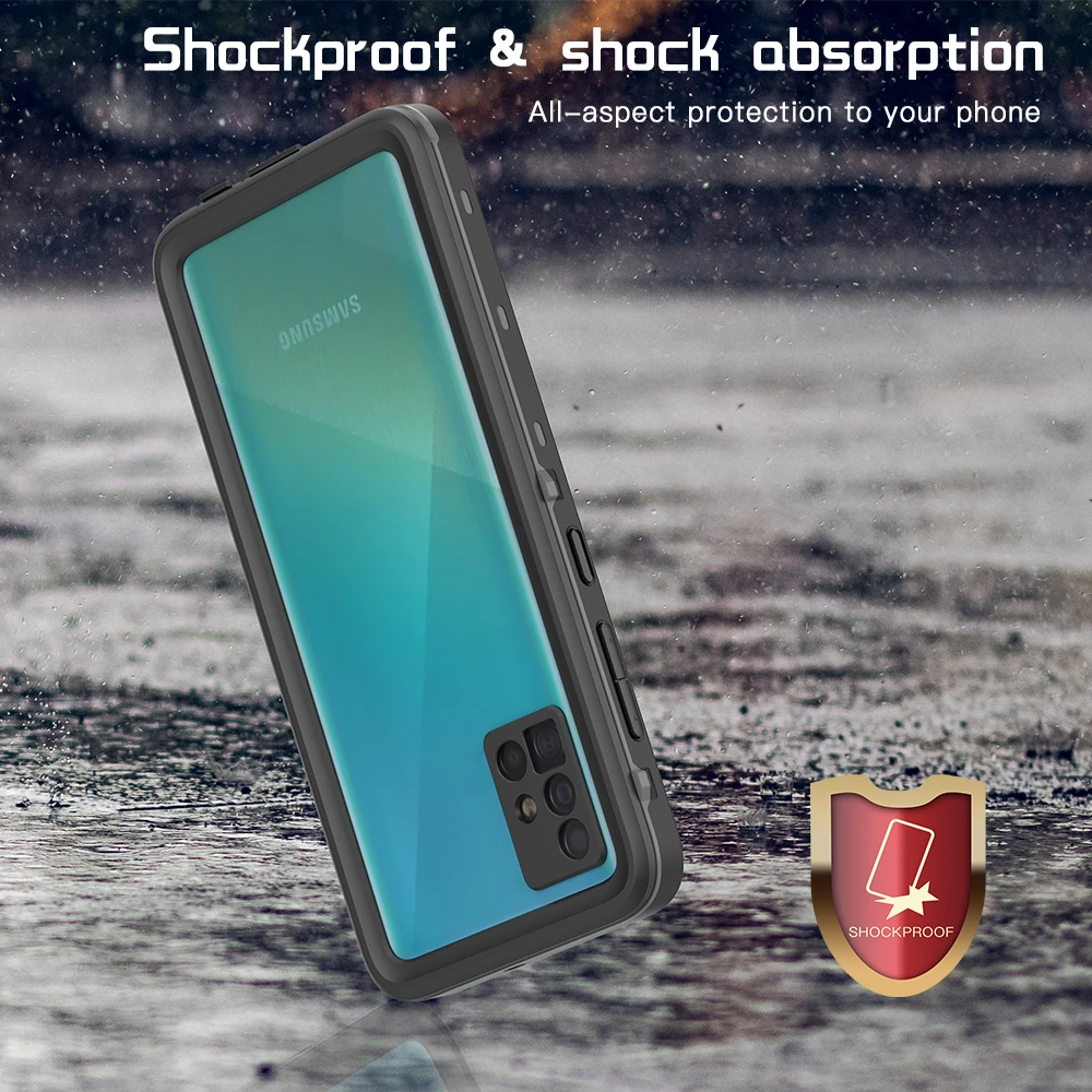 Enhanced Shockproof Waterproof Diving Cover by Redpepper