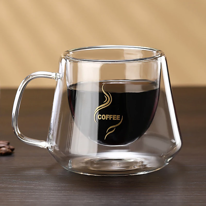 Tazzine Caffe Vetro A Doppia Parete Con Sottobicchiere - Effetto Levitazione, Ideale Per Caffè E Tè Tazza Termica - Foto 8