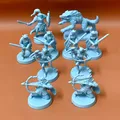 10PCS Wolf Hero