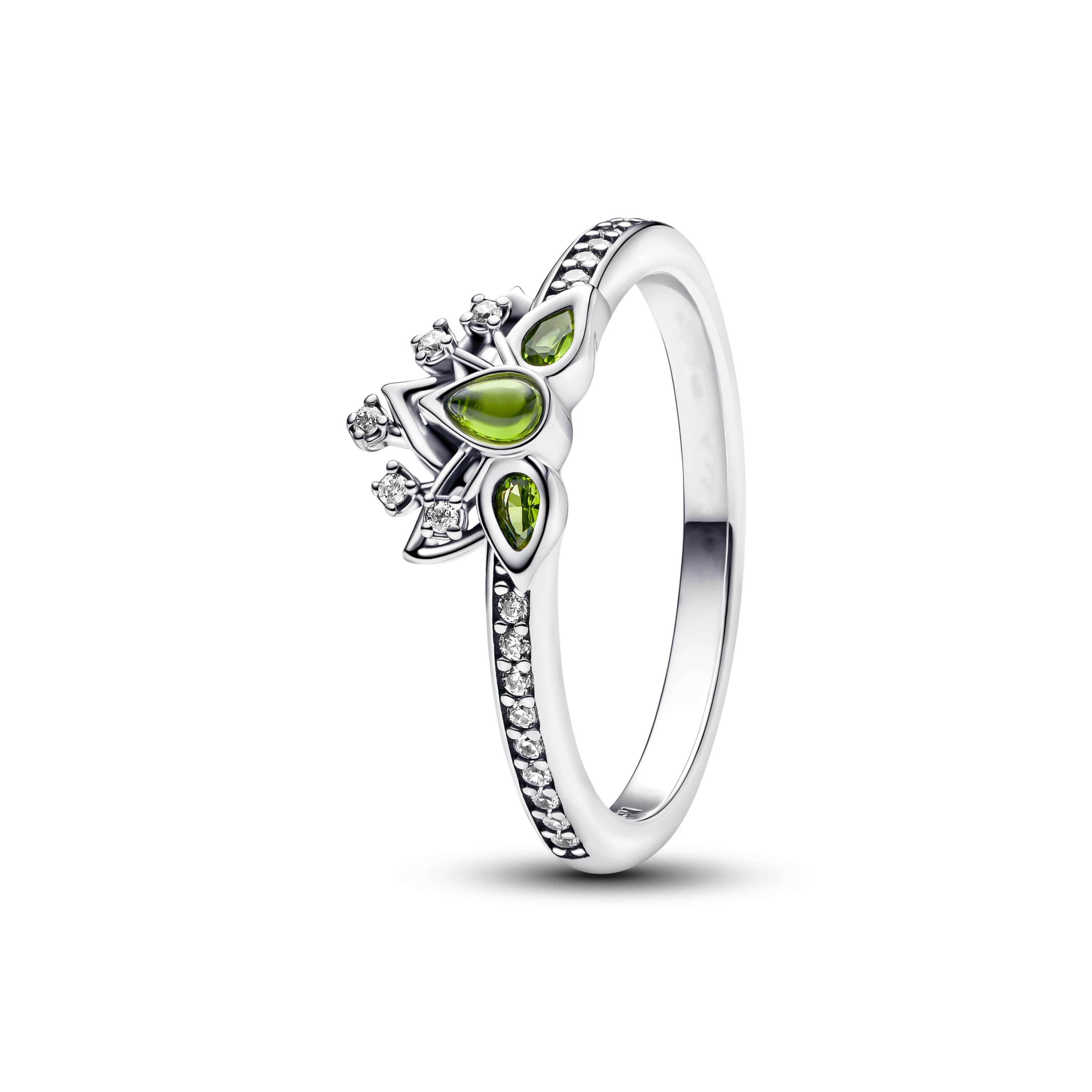 Ring Set Finger Ring Sparkling Heart Ring Adjustable Rings Disney Princess Tiana Halo Hearts Sparkling Arrow 2025 DIY Gifts for Women