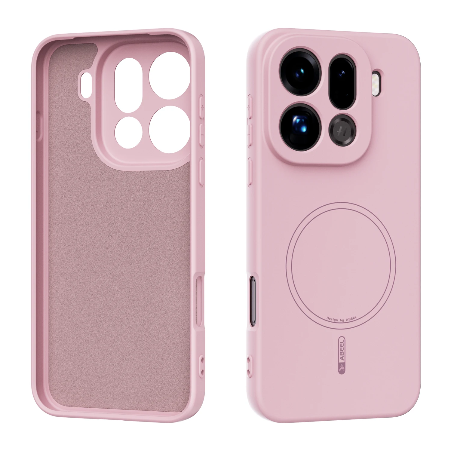 Hand Feel Liquid Silicone Magsafe Soft Phone Case Cover