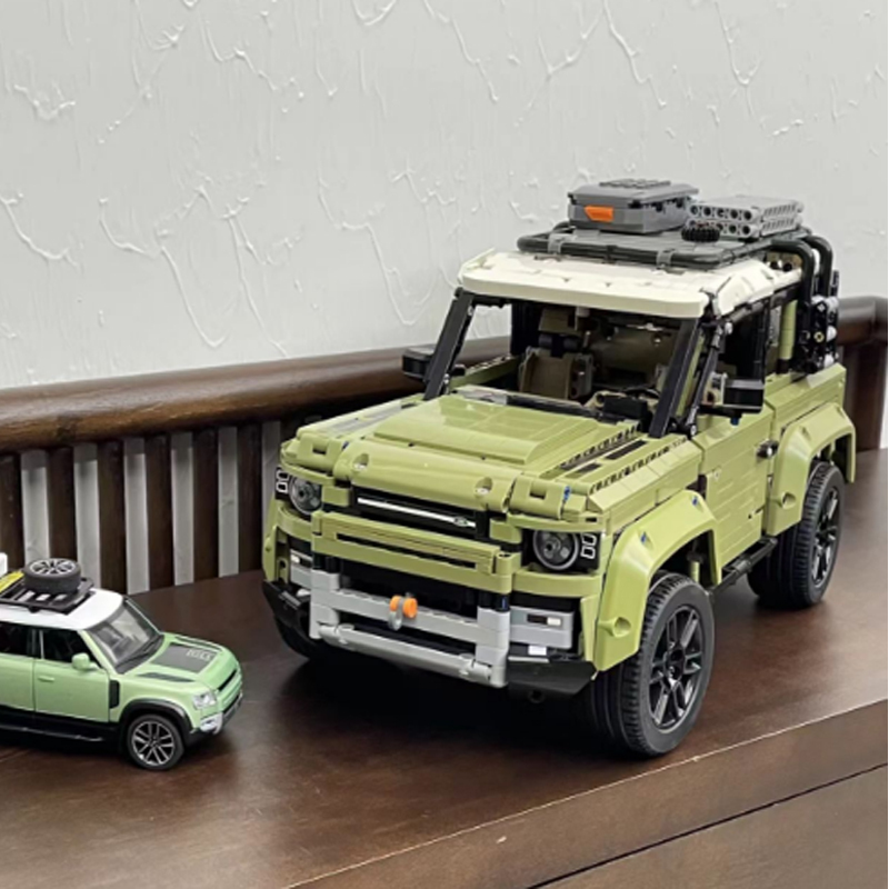 Stock 2573 Pcs Land Rover Defender Building Blocks Bricks Compatible 42110 Puzzle Off-road Vehicle Toys Kids Birthday Gifts