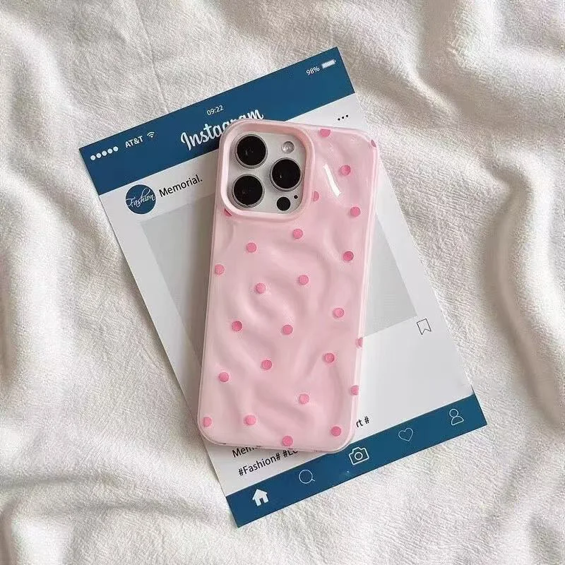 รูปสินค้า เคสจุดดำสุดเท่ ปกป้อง iPhone ได้ทุกรุ่น