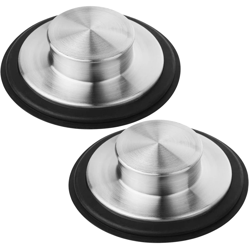 2pcs Kitchen Sink Plug Round Leakage-proof Bathtub Drain Cover Universal Kitchen Sink Cover Stopper Bathroom Supplies Hardware