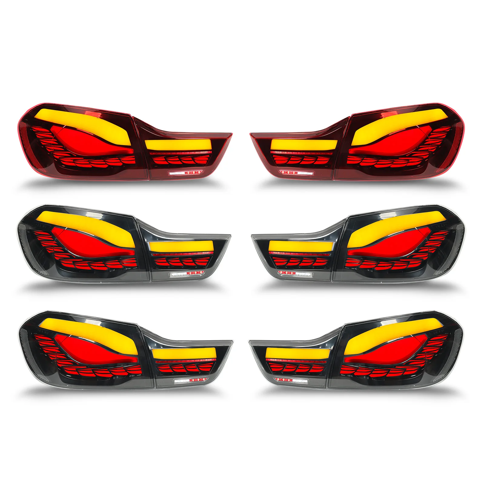 CarRearBrakeLightLEDTailLightGTSStyleV1LEDTailLightsTurn