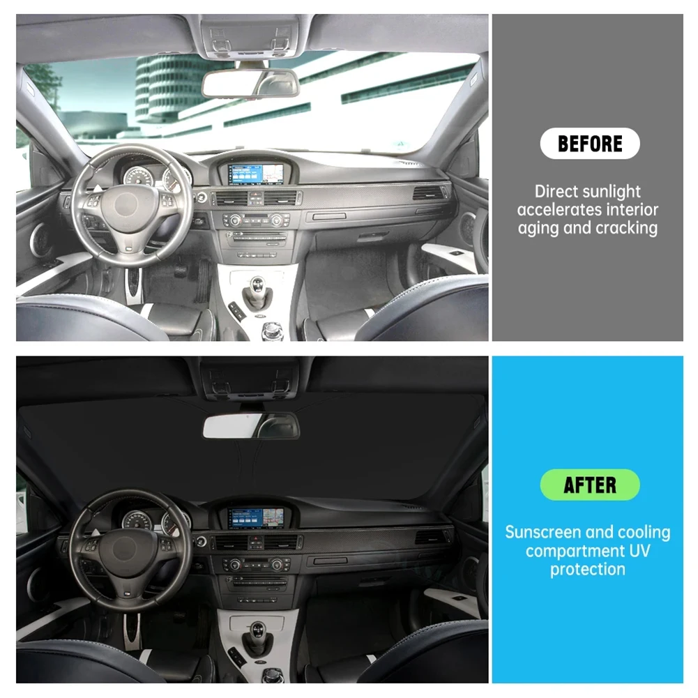 Car Window Sunshade Cover Windshield Visor Protector for Hyundai Venue car sunshade windshield sunshade windshield sun shade