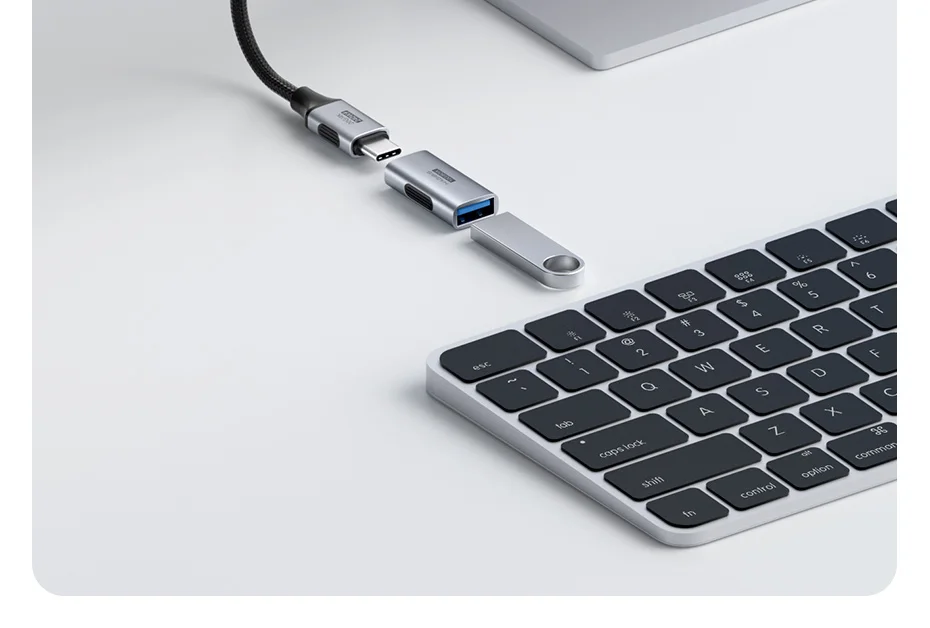 Hagibis USB C Female to USB Female Adapter USB 3.2 OTG 60W