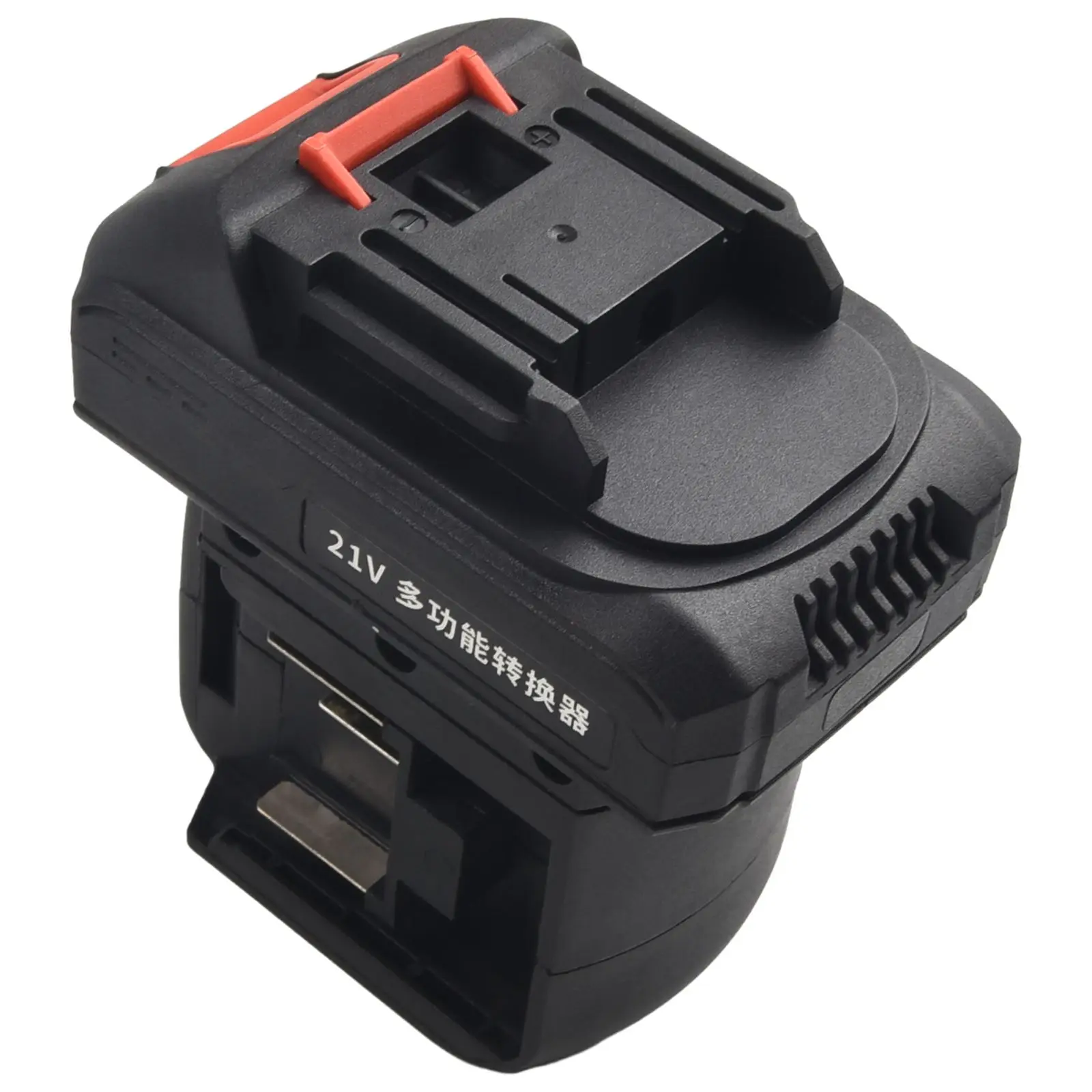 

2 In 1 Battery Adapter Converter For Maki-Ta Impact Drill Wrench Screwdrivers Work Light One-to-two Battery Converter