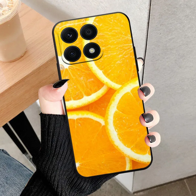 Premium Silicone Soft TPU Phone Case Cover for Huawei Honor X8A - 6.7'' Coque Shell Bumper