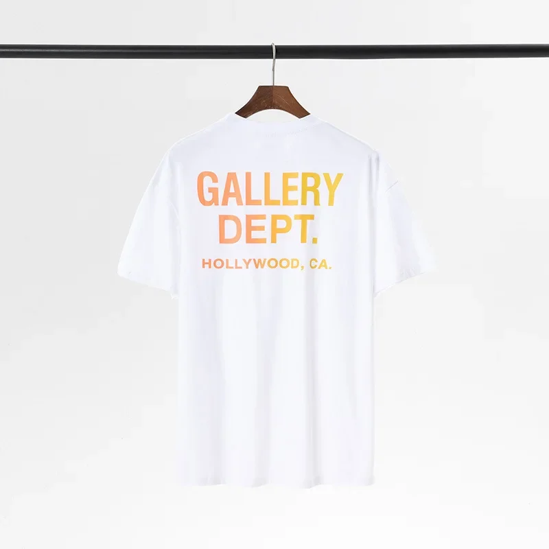 

2023 NEW GALLERY DEPT TIDE Harajuku BODY COCKTAILS Letter Printing T Shirt Loose Oversize Hip hop Unisex Short Sleeve Tees