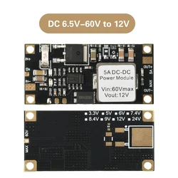 High - Efficiency Voltage Regulator Buck Converter Power Module 5A (12V)