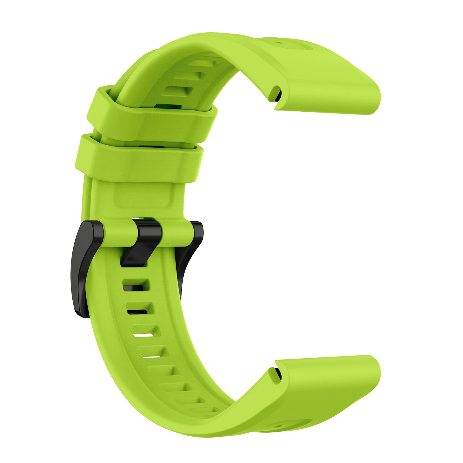 Breathable Sweatproof Silicone Watch Band - Quick Release with Stylish Designs