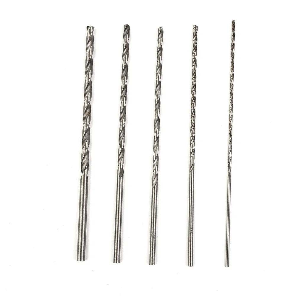 HSS Drill Bit Set 2mm/3mm/3.5mm/4mm/5mm For Wood/Aluminum/Plastic
