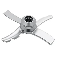 2PCS Replacement Paddle Blade for Ninja Creami NC300 Series , Mixing Blade Paddle NC301, CN305A, CN301CO Silver 2