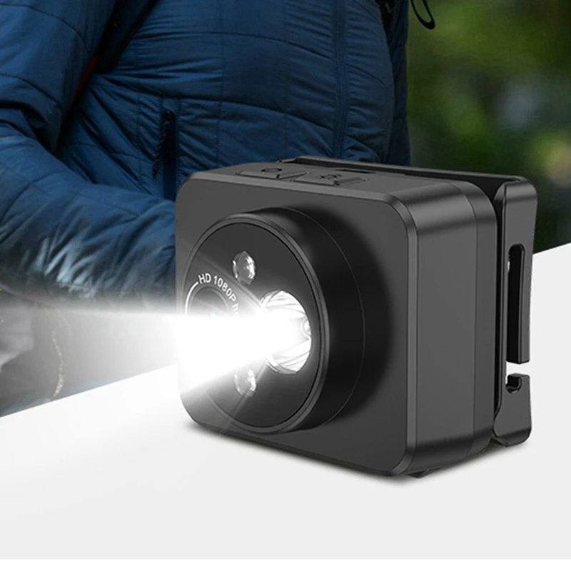 Head-Mounted Sports Camera HD PTZ Anti-Shake Camera Short Video Cycling Outdoor Video Recorder Vlog Recorder 6