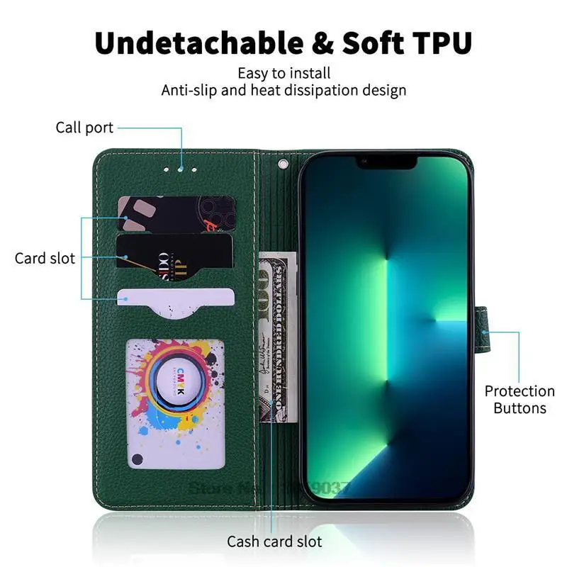 Leather Phone Case For Redmi 9C Cover Xiaomi Redmi 9C Flip Wallet Case For Xiaomi NFC Magnet Book Fuand Coque Capa