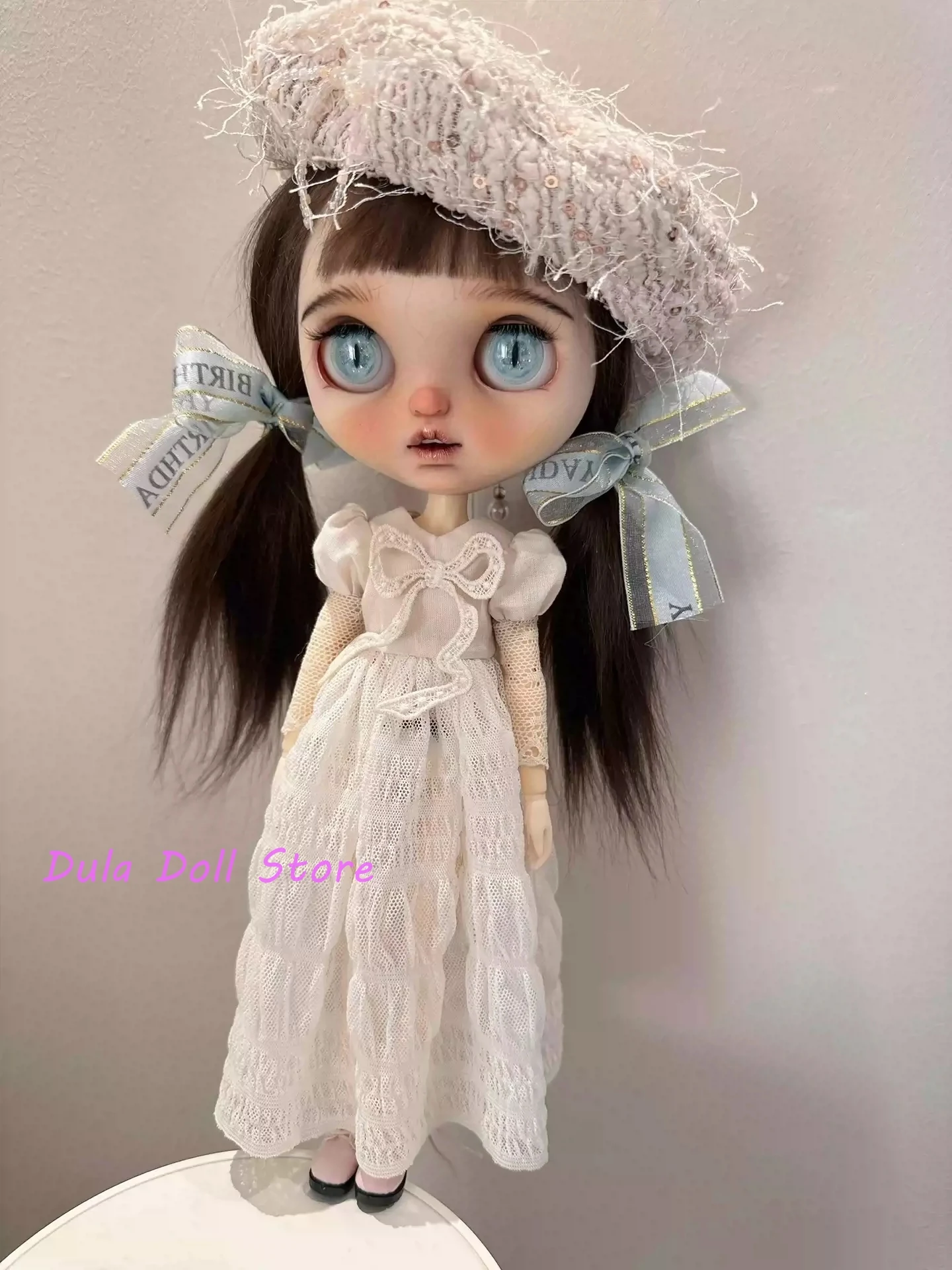 

Одежда для куклы Dula, платье, белая кружевная юбка Blythe ob24 ob22 Azone Licca ICY jerfish 1/6, аксессуары для шарнирных кукол