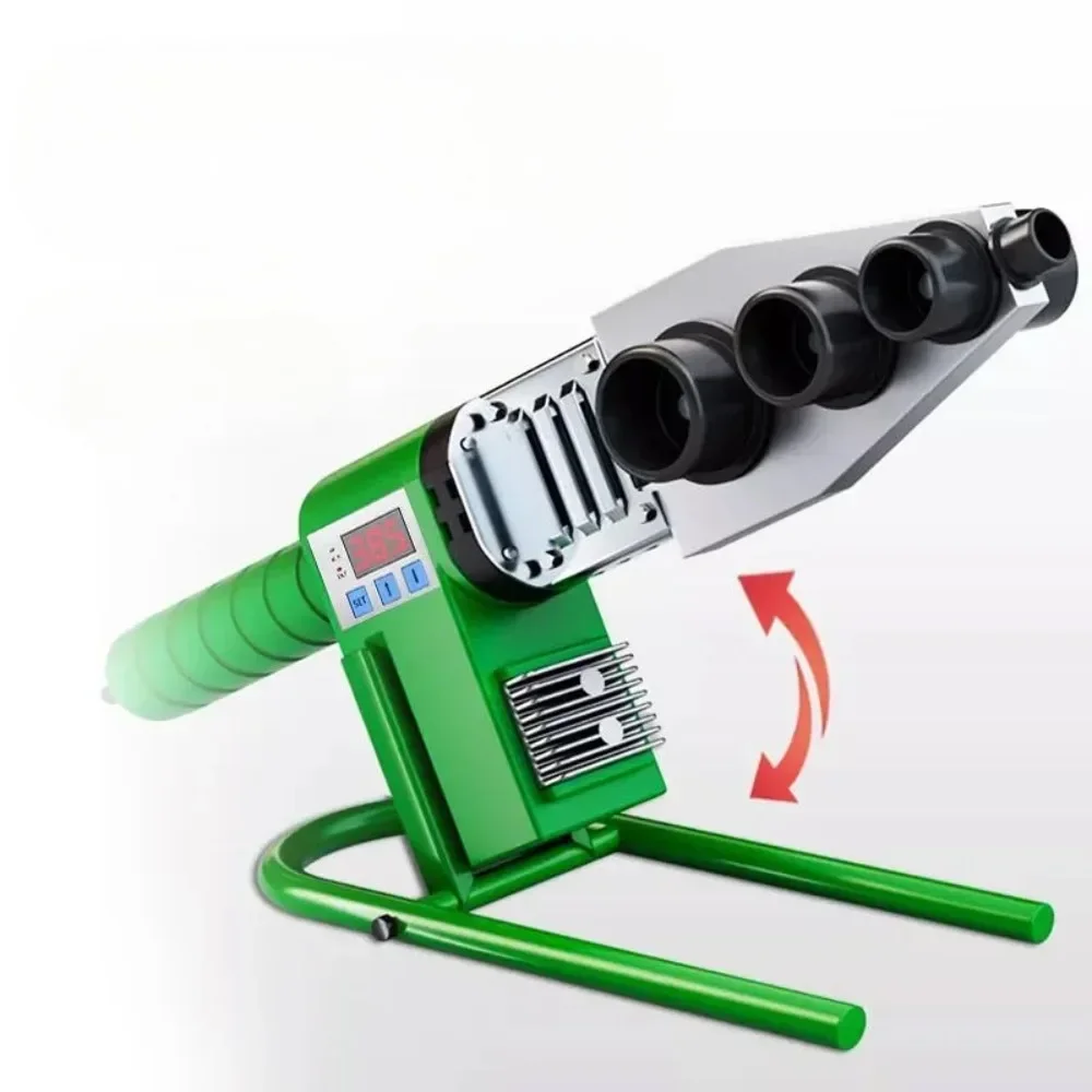 PPR Water Pipe Hot Melt Device 1000W High Power Electronic Constant Temperature Hot Melt Machine PBPE Fusion Splicer Tools 6