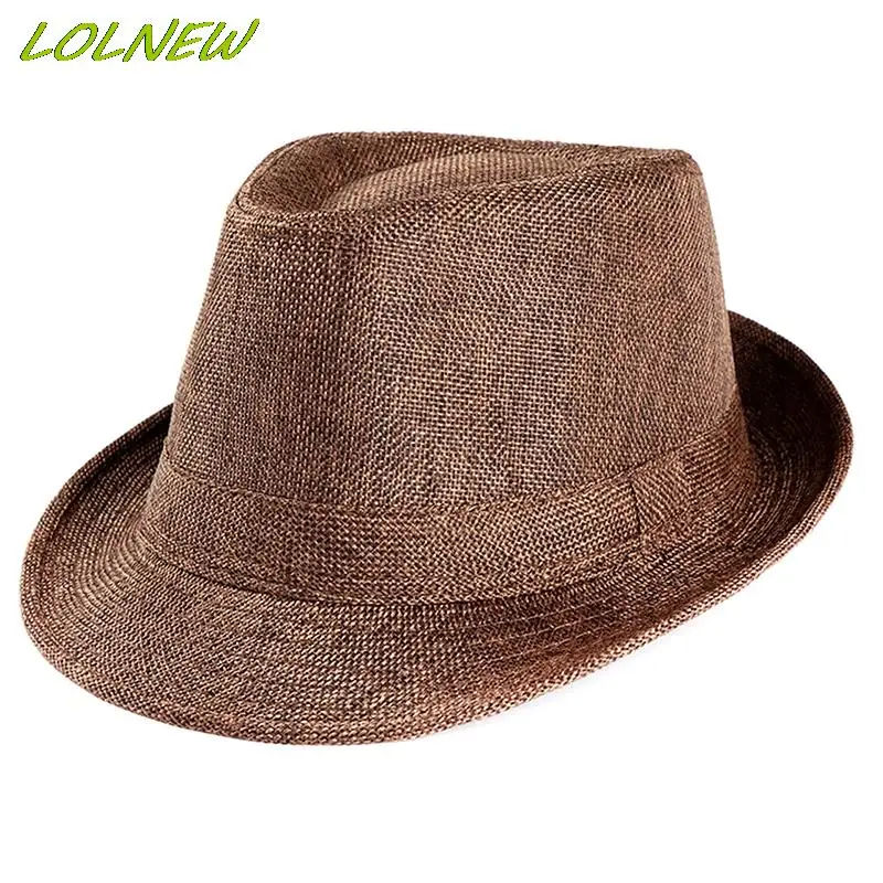 Korean Hat Men And Women Summer Linen Sun Hat Small Top Outdoor Casual Straw Accessories Women sun hat