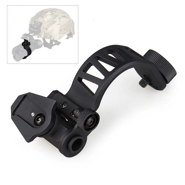 PVS-14 단안 J 암 어댑터 NVG dovetail 항공 우주 알루미늄 나이트 비전 헬멧 마운트 gz240246