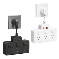 Australia AU Plug AC Wall Power Strip Independent