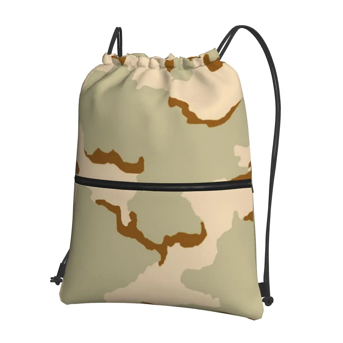 

US 3 ColourColor Desert Camouflage Backpacks Drawstring Bag Drawstring Bundle Pocket Storage Bags For Travel Sport Man Woman