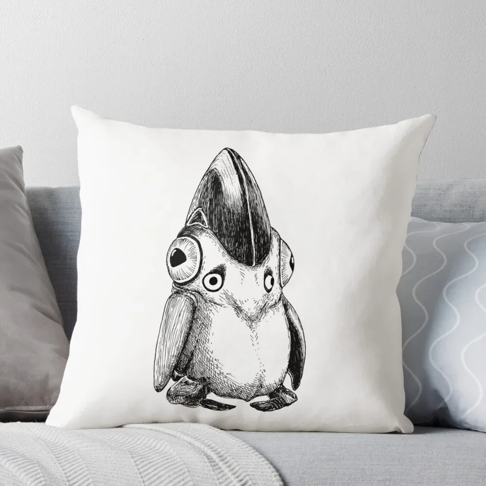 

Pengwing - Subnautica Throw Pillow Cushion Covers For Living Room anime girl