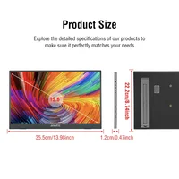Anmite 15.6 inch Touch Portable Monitor 1080P HDR IPS Gaming Monitor USB TYPE C HDMI for Phone Laptop Desktop Switch PS4 XBOX - Image 6