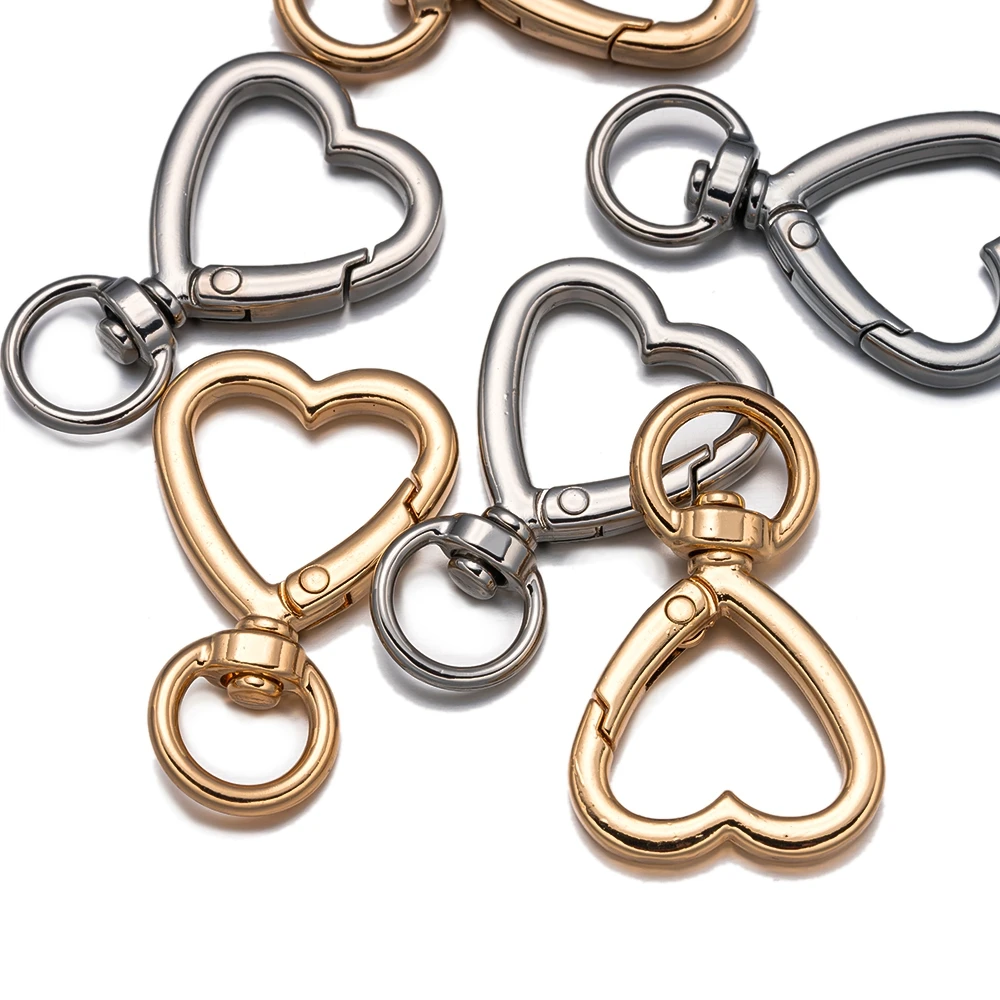 30 Pcs Colorful Metal Lobster Claw Clasps, Swivel Botswana