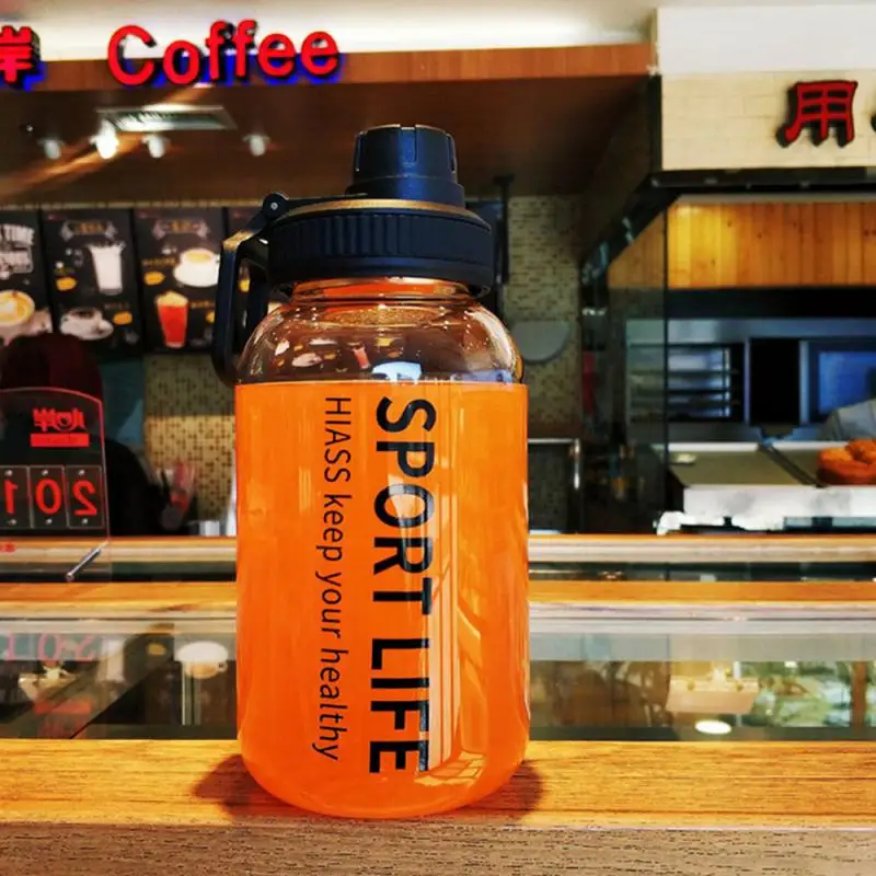 Creative Water Bottle Glass Drink Bottles For Camping Hiking Climbing Sport Bottle Portable Drinkware Eco-friendly