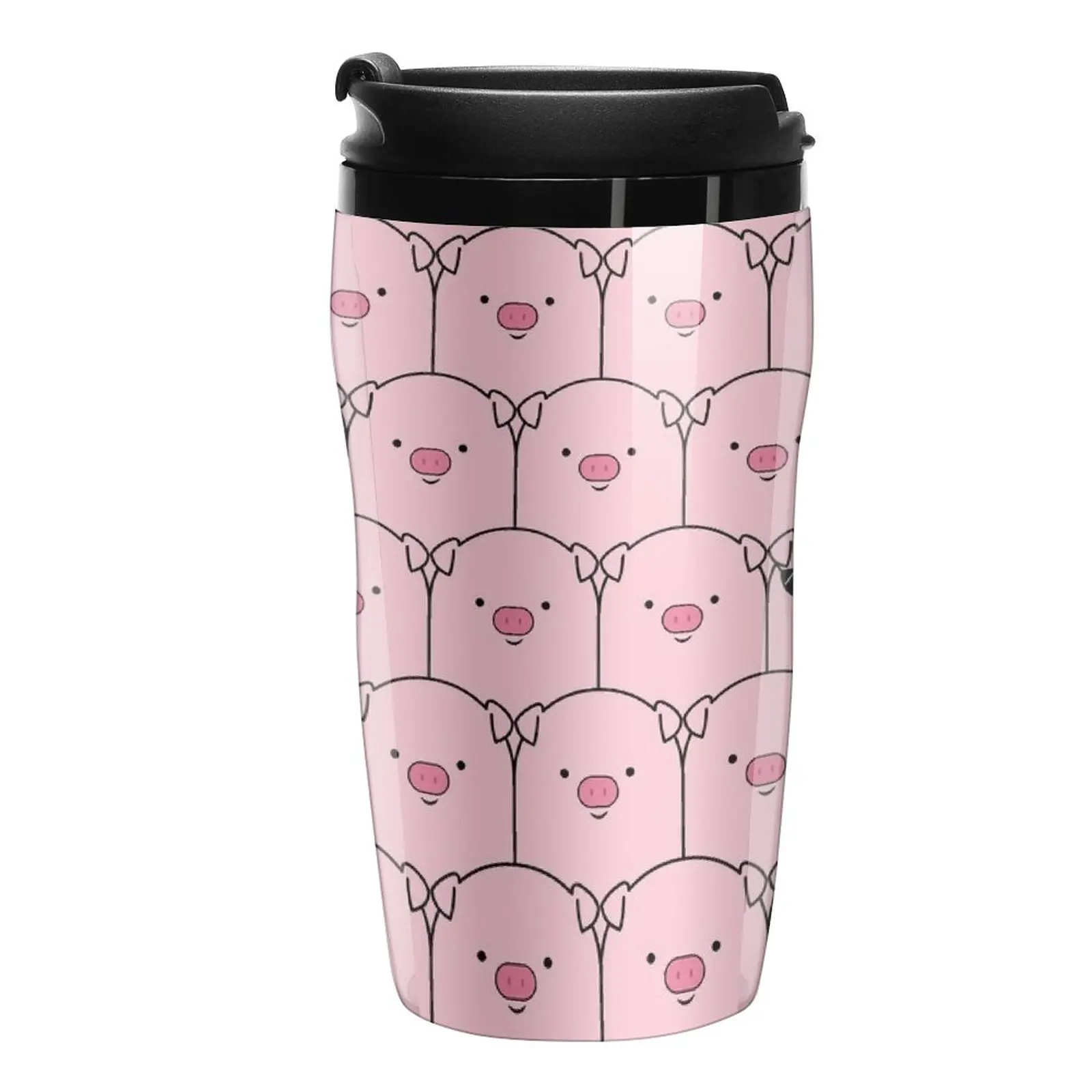 New That Cool Pig Travel Coffee Mug Coffee Cups Set Large Coffee Cups Thermos Cup Thermo Coffee Mug
