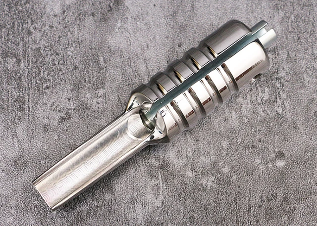 マグナムタトゥーグリップ,ステンレス鋼,フラットマグナム