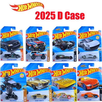 Mattel Hot Wheels 1/64 Mainline Series 2025 D Case Tesla Cyberquad Ram 1500 Gordon Murray Automotive Collectible Car Toys