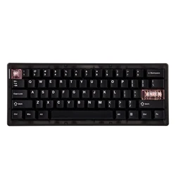 Enhanced Compact Keyboard with Gasket Structure and Versatile Connectivity, Featuring South - Facing LEDs for CIDOO Pearl White (Black Grey)